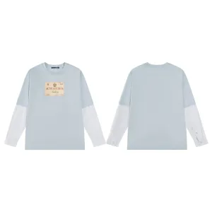 Acne Studios Long Sleeve replica super clone Blue Cotton To