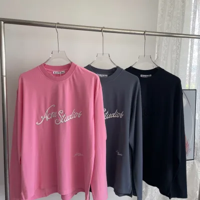 Acne Studios Long Sleeves replica super clone 1:1 Pink Grey