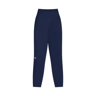 Alo Trousers replica luxury 1:1 Black White Nylon Spandex Yoga