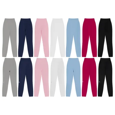 Alo Trousers replica super clone Black White Nylon Spandex Yoga