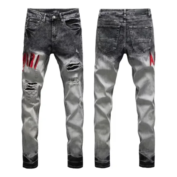 Amiri Trousers replica 1:1 super clone Washed Ripped Of Styles