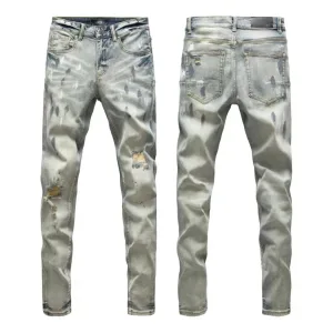 Amiri Trousers replica super clone 1:1 Washed Ripped Of Styles