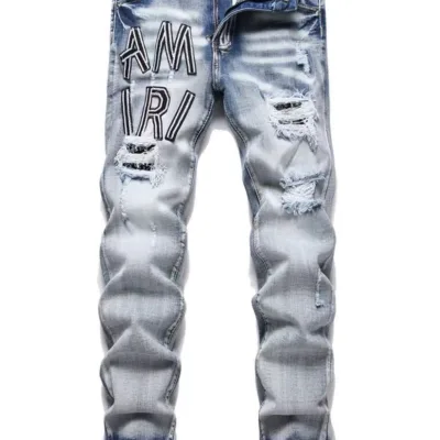 Amiri Trousers replica super clone Black Street In Become Common