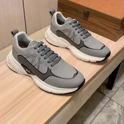 Armani Freizeitschuhe Replik 1:1 Schaffell Luxus Blitz Atmungsaktiv Neu