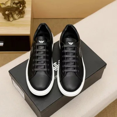 Armani Freizeitschuhe Replik Luxus Preis Original Zähler Trendy Größen