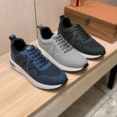 Armani Freizeitschuhe Replik Luxus Schaffell Lightning Atmungsaktiv Neupreis
