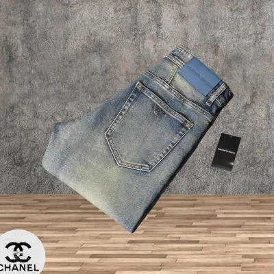 Armani Jeans replika lyx Bomull Denim Casual Dessa lyxiga Verkligen