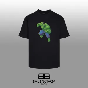 Balenciaga kortärmad replika lyx svart vitt tyg No On