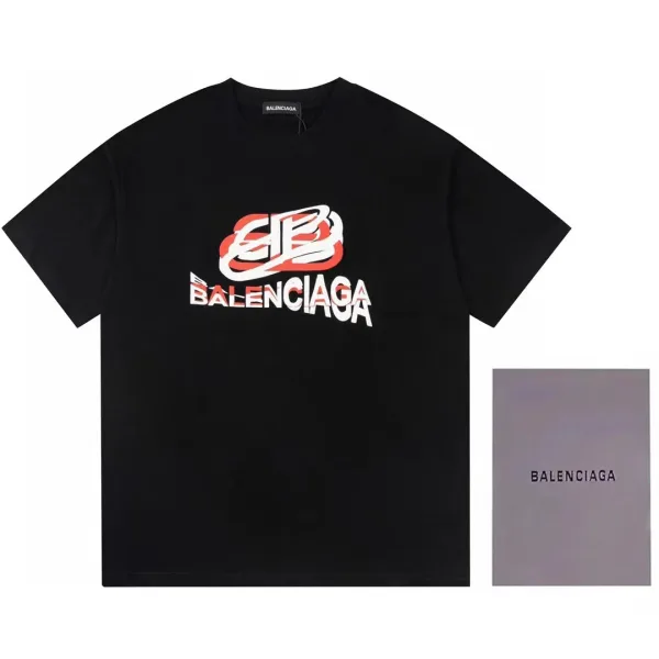 Balenciaga kortärmad replika lyx dubbelt tyg Mp Tight Gaze