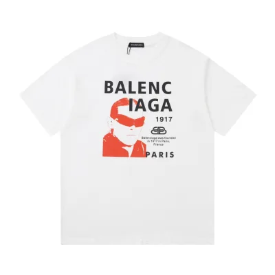 Balenciaga Kortärmad replika lyx Tyg Mp Tight Double Gaze