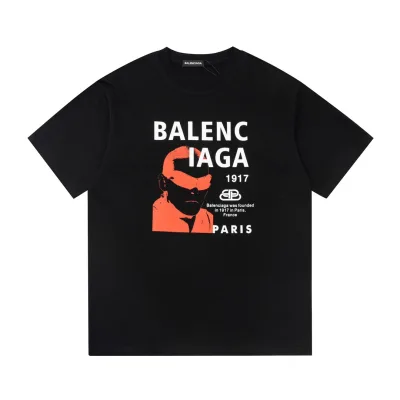 Balenciaga kortärmad replika lyx super klon Tyg Mp Tight
