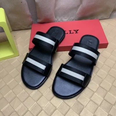 Bally Hausschuhe Replik Super Klon Rindsleder Casual Ist Weiß Importiert