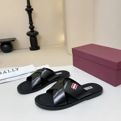 Bally Slippers Replika Super Klon Echte offizielle Website 1:1 Verhältnis