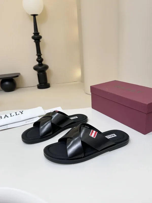 Bally Slippers Replika Super Klon Echte offizielle Website 1:1 Verhältnis