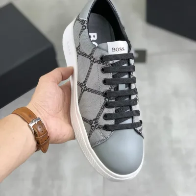 Boss Casual Schuhe Replik 1:1 Seide Rindsleder Schaffell Classic Ist