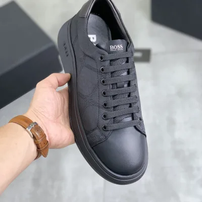 Boss Casual Schuhe Replik 1:1 Luxus Seide Rindsleder Schaffell Classic