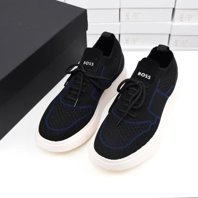 Boss Sneakers Replik Luxus Fly Woven Direkt Großhandel Atmungsaktiv Sommer