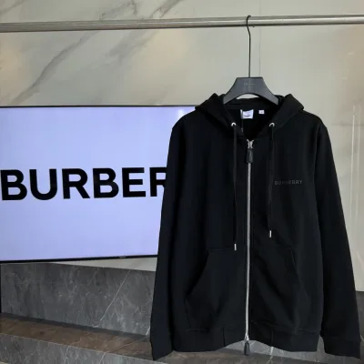 Burberry Jacket replica lyx Logo super Snygg End Customization Senaste