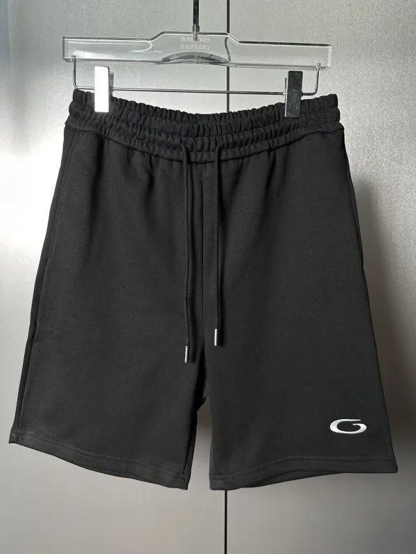 Burberry Shorts replika lyx Svart Logotyp Retro Tyg Samma raffinerad