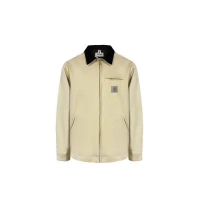 Carhartt Jacket replica 1:1 Brown Black Canvas Vintage Solid Of