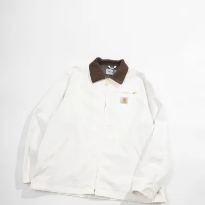 Carhartt Jacka replika lyx super klon Brun Svart Canvas Solid