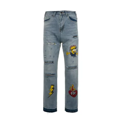 Carhartt Jeans replica super clone Blue Washed Distressed False Perception