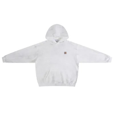 Carhartt Sweatshirt replika superklon Fleece Distressed Hooded Stained Heavyweight