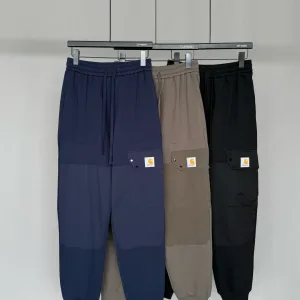 Carhartt Trousers replica 1:1 Black Grey Knit Ss Fall Winter