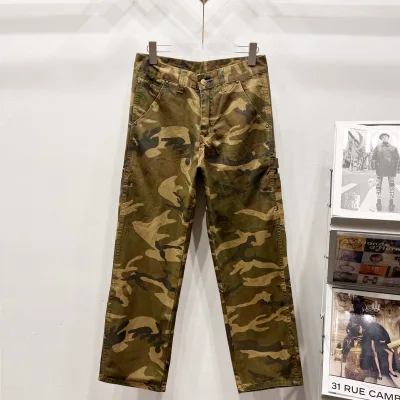 Carhartt Trousers replica 1:1 Denim Läder Camouflage Vintage To Clean