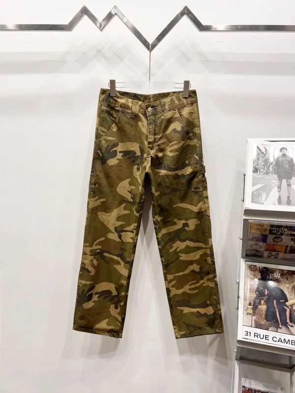 Carhartt Trousers replica 1:1 Denim Läder Camouflage Vintage To Clean