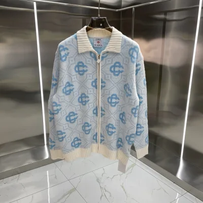 Casablanca Coat replika super klon Broderi Original Sweater Jacket Design