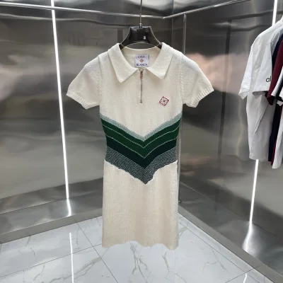 Casablanca Kl?¡ènning replika 1:1 Broderi Dam Tr??ja Ursprungligen utvecklad Bekv?¡èm