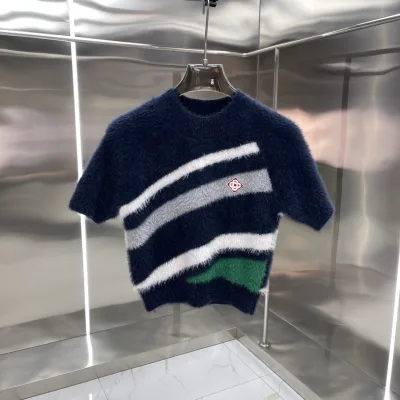 Casablanca Kjol replika lyx Broderi Original Dam Sweater Set Design