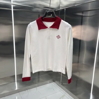 Casablanca Sweater replica 1:1 Broderi Original Dam Set Design Bekv?¡èm