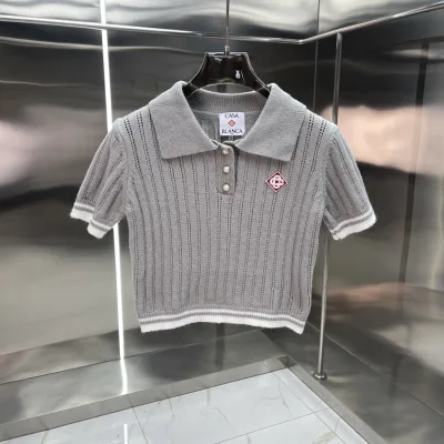 Casablanca Tr??ja replika lyx Broderi Original Dam Set Design Bekv?¡èm