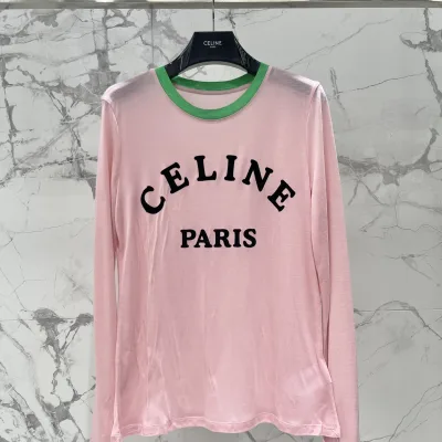 Celine Kvinnor Långärmad replica luxury It Is Vibrant Incredibly