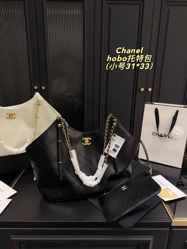 Chanel Casual Wear Replik Luxus kleine Faltschachtel Hobo Tote