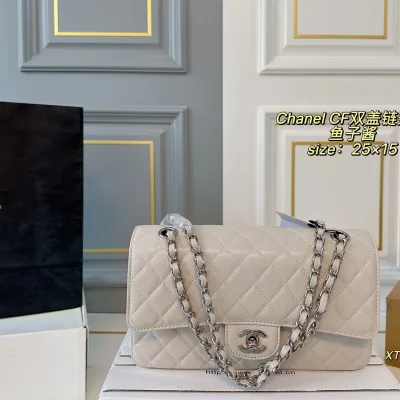Chanel Chain Bag Replika Luxus Classic Caviar Faltbares Flugzeugetui