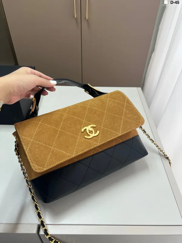 Chanel Messenger Bag Replik Luxus Elegant Colorblock Komfortabel Anspruchsvoll Einfach