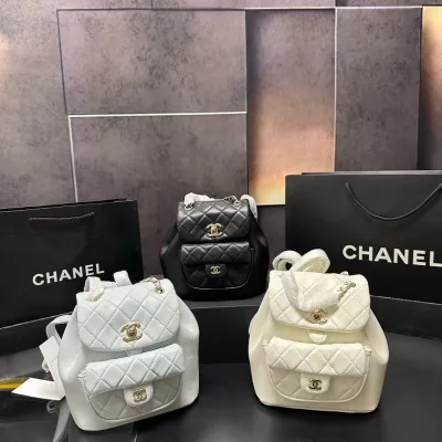 Chanel Kvinnor Hattar replica luxury It Small To Backpack Both