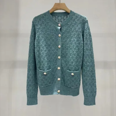 Chanel Damtröja replika lyx 1:1 Early Autumn Round Neck
