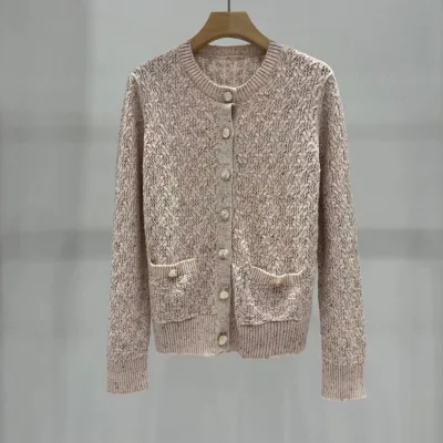 Chanel Damtröja replika lyx tidig höst Rundhalsad Casual