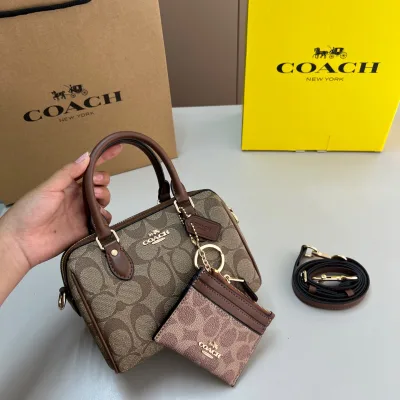 Coach Handtasche Replik 1:1 Klassisches Kartenetui Pillow Tote Design
