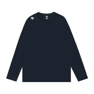 Descente Long Sleeves replika 1:1 superklon Blue Cotton Brodered