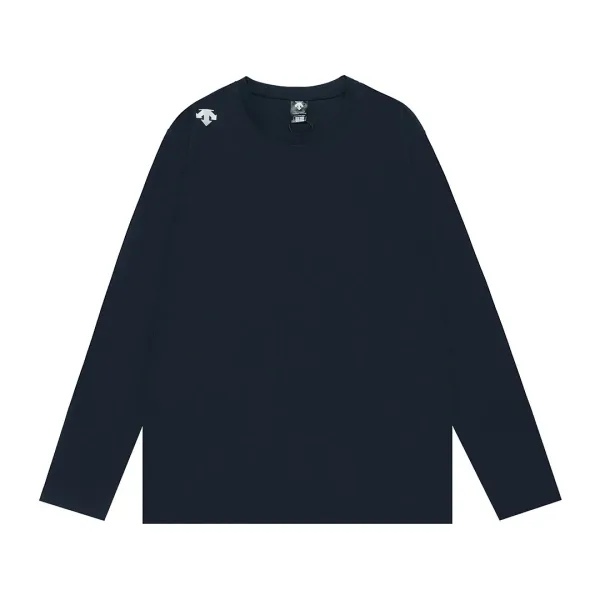 Descente Long Sleeves replika 1:1 superklon Blue Cotton Brodered