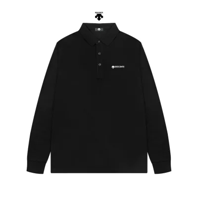 Descente Long Sleeves replika super klon lyx Svart Vit Bl?£¤