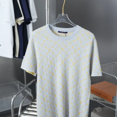 Descente Short Sleeves replika 1:1 Bomull Silke Wool Monogram L?¡ègger till
