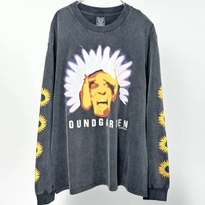 Dg Long Sleeve replica luxury Washed Solid Shirt Cts Soundgarden