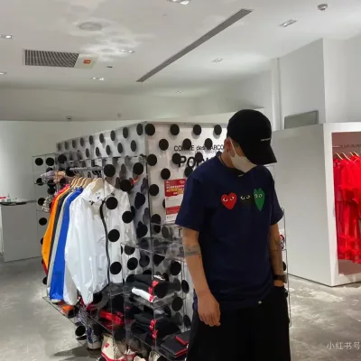 Dg Short Sleeve Replica 1:1 White Black Three Cdg Hearts
