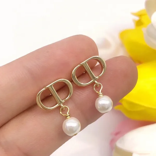 Dior ??rh?¡èngen replika lyx 1:1 Cd Pearl